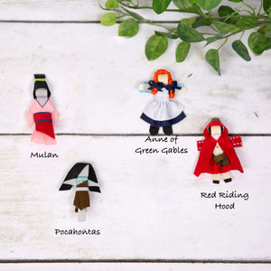 Character Inspired Hair Clips
