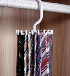 Rotating Tie Rack Hanger